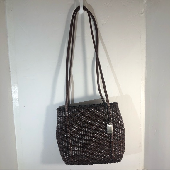 Nine West Three Compartment Weaved Purse - Picture 2 of 11